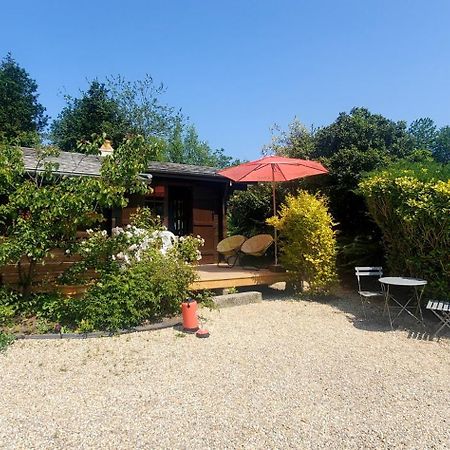Chalet En Pleine Nature Au Bord D'Un Etang Lanvallay 外观 照片